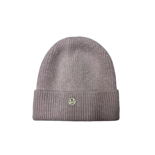 IGO2507508-1 Rhinestone Badge Basic Ski Cap