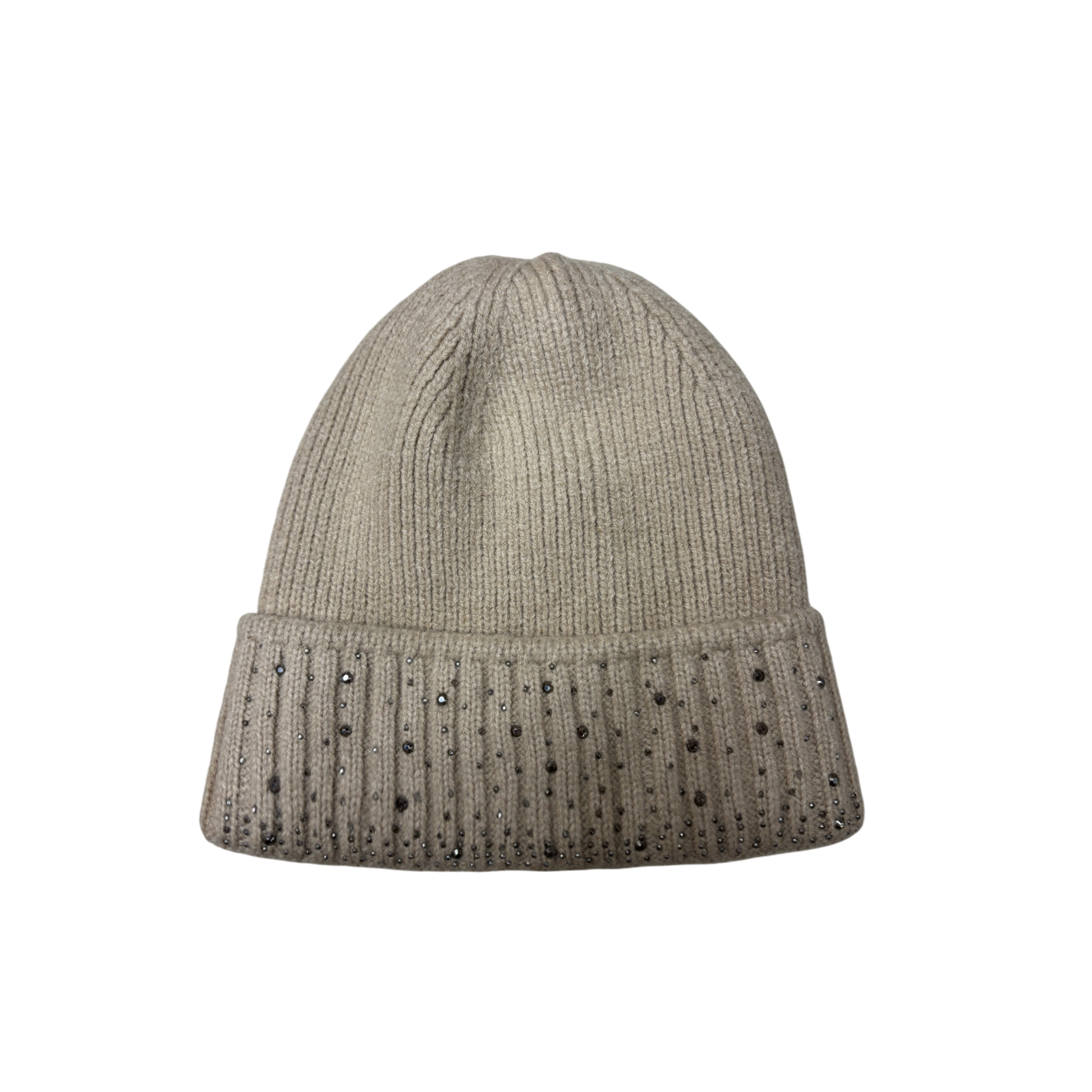 IGO2507509 Rhinestone Embellished Basic Ski Cap