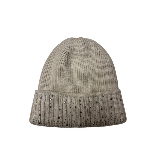 IGO2507509 Rhinestone Embellished Basic Ski Cap