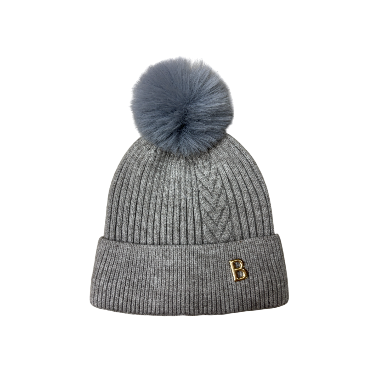 IGO2507525 Letter B Basic Bobble Hat