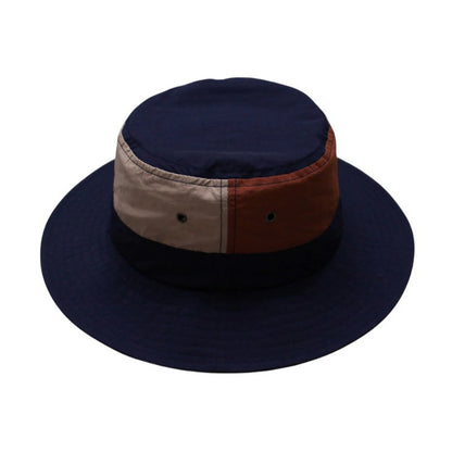 Aussie Hat | Two-Tone Wide-Brim – Navy Blue