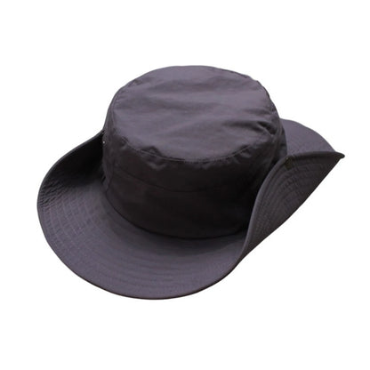 Aussie Hat | Convertible Wide-Brim – Cement Grey