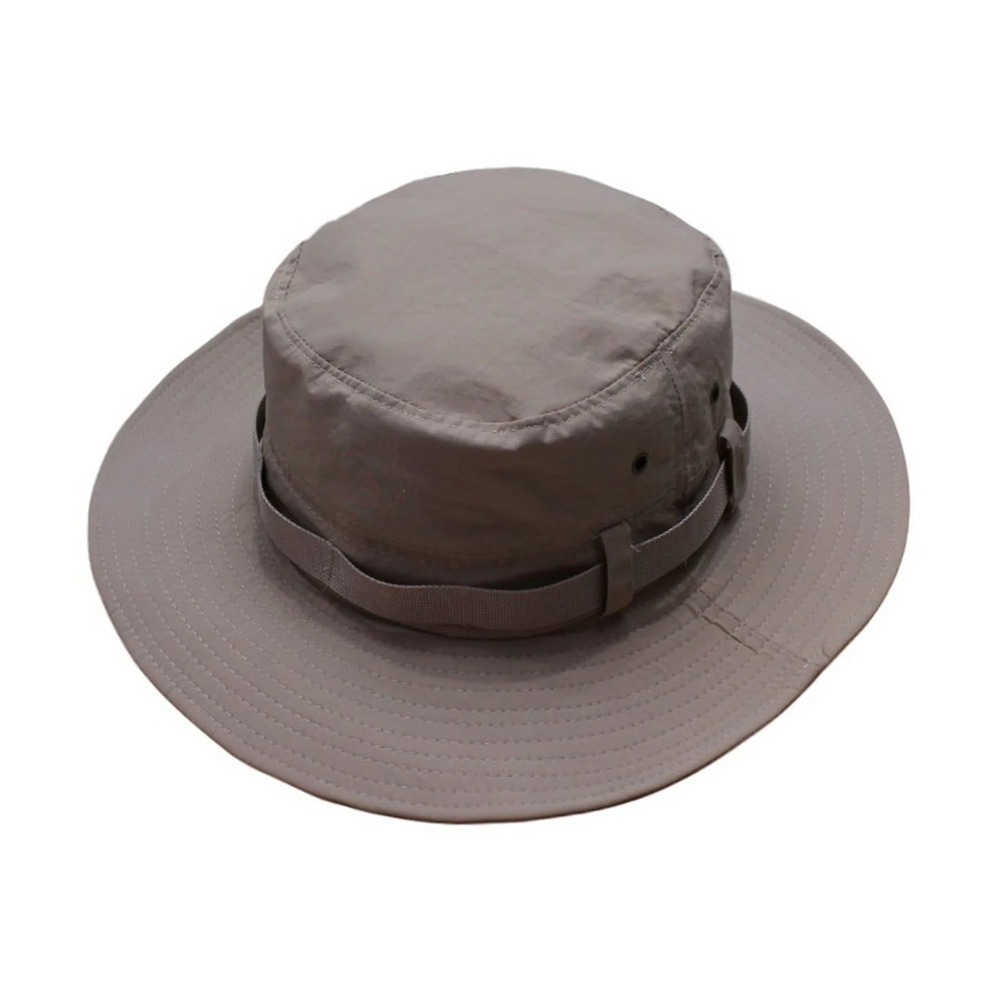 Aussie Hat | Foldable Wide-Brim Minimalist with Ventilation – Khaki