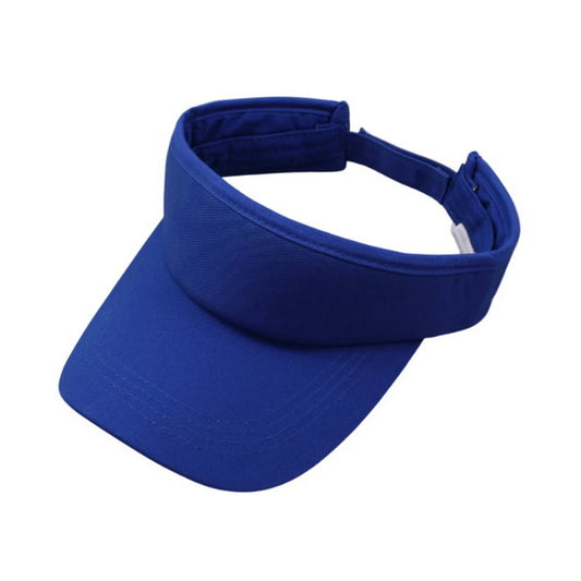 Visor Cap | Adjustable Sun Protection Design – Royal Blue