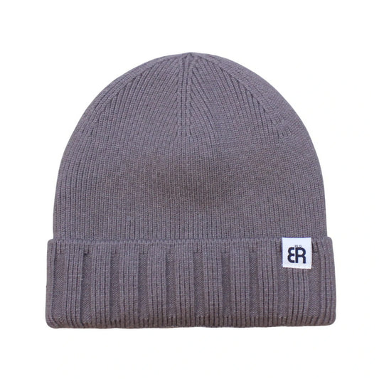Ski Hat | Classic Ribbed Knit Cuffed Style – Khaki