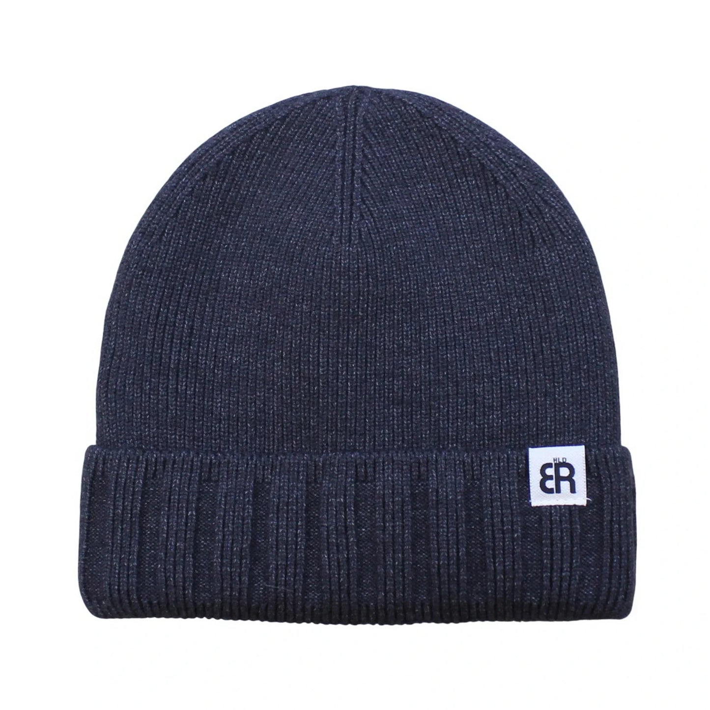 Ski Hat | Classic Ribbed Knit Cuffed Style – Dark Grey