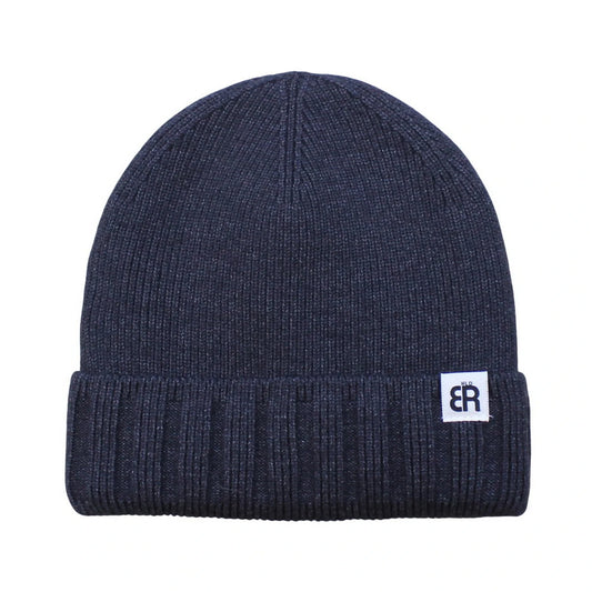 Ski Hat | Classic Ribbed Knit Cuffed Style – Dark Grey