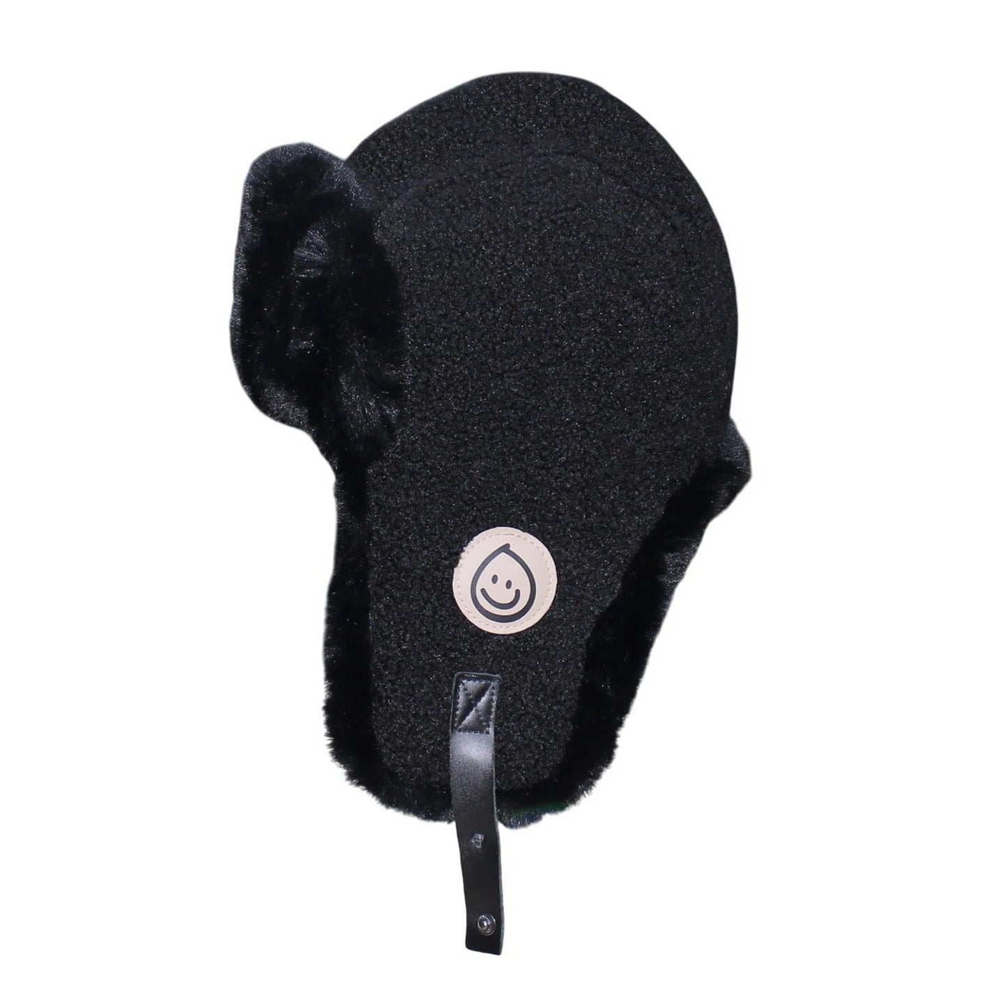 Trapper Hat | Faux Fur Ear Flap Winter Design – Black