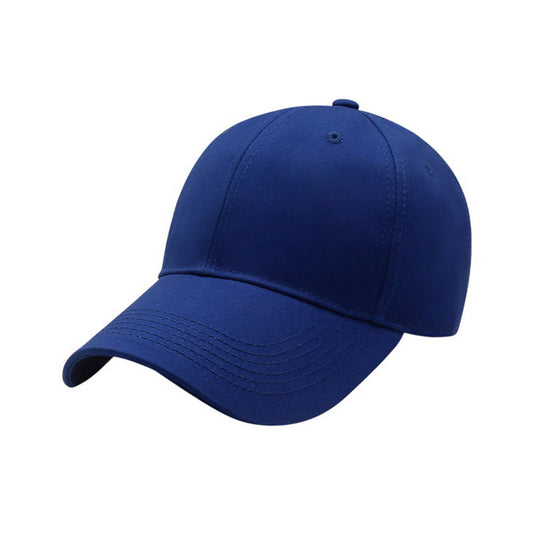 Plain Cotton Baseball Cap | Soft Cotton Basic – Royal Blue