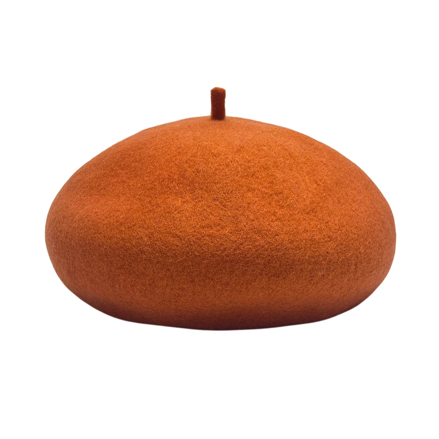 Fashion Hat | Classic Wool Blend Beret – Caramel