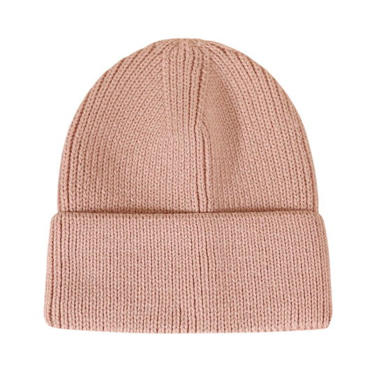 Ski Hat | Classic Rib Knit – Light Pink