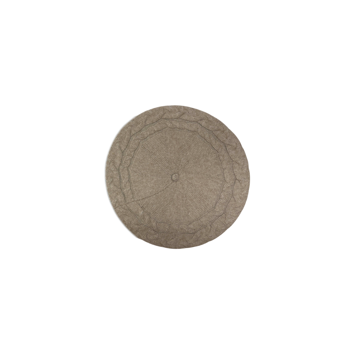 IGO2507321 Twisted - Ribbon - Edge Knitted Fashion Hat