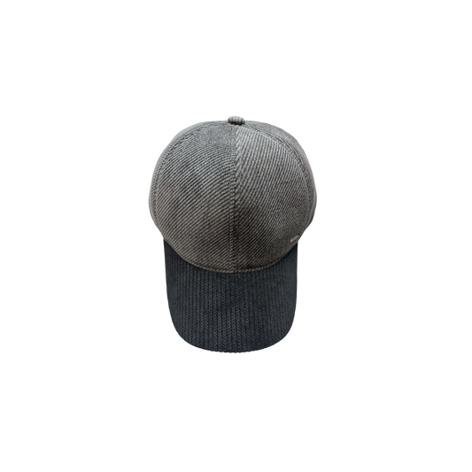 IGO2507340 Contrast Color Block Textured Side-Logo Baseball Cap