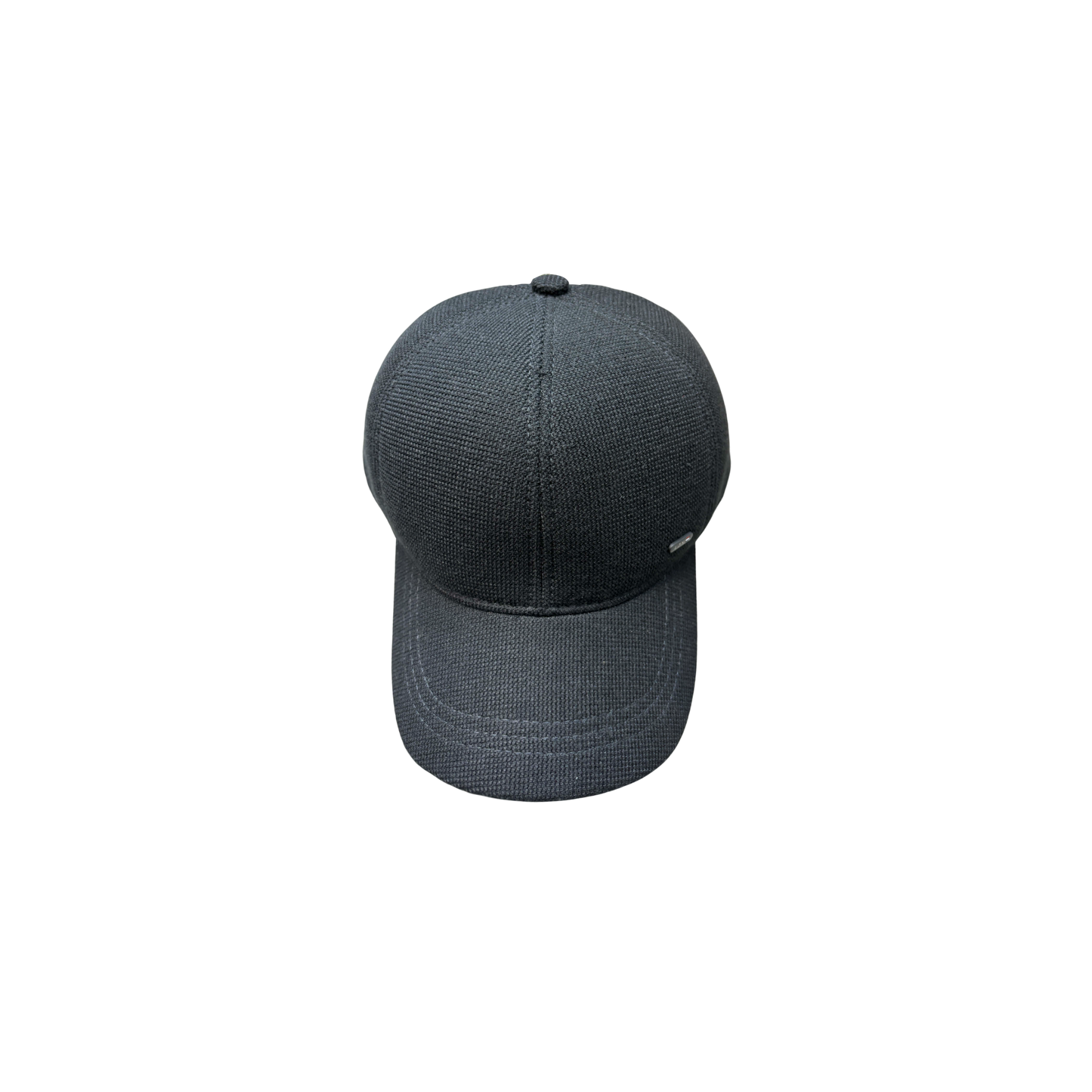 IGO2507344 Solid Textured Side-Logo Baseball Cap