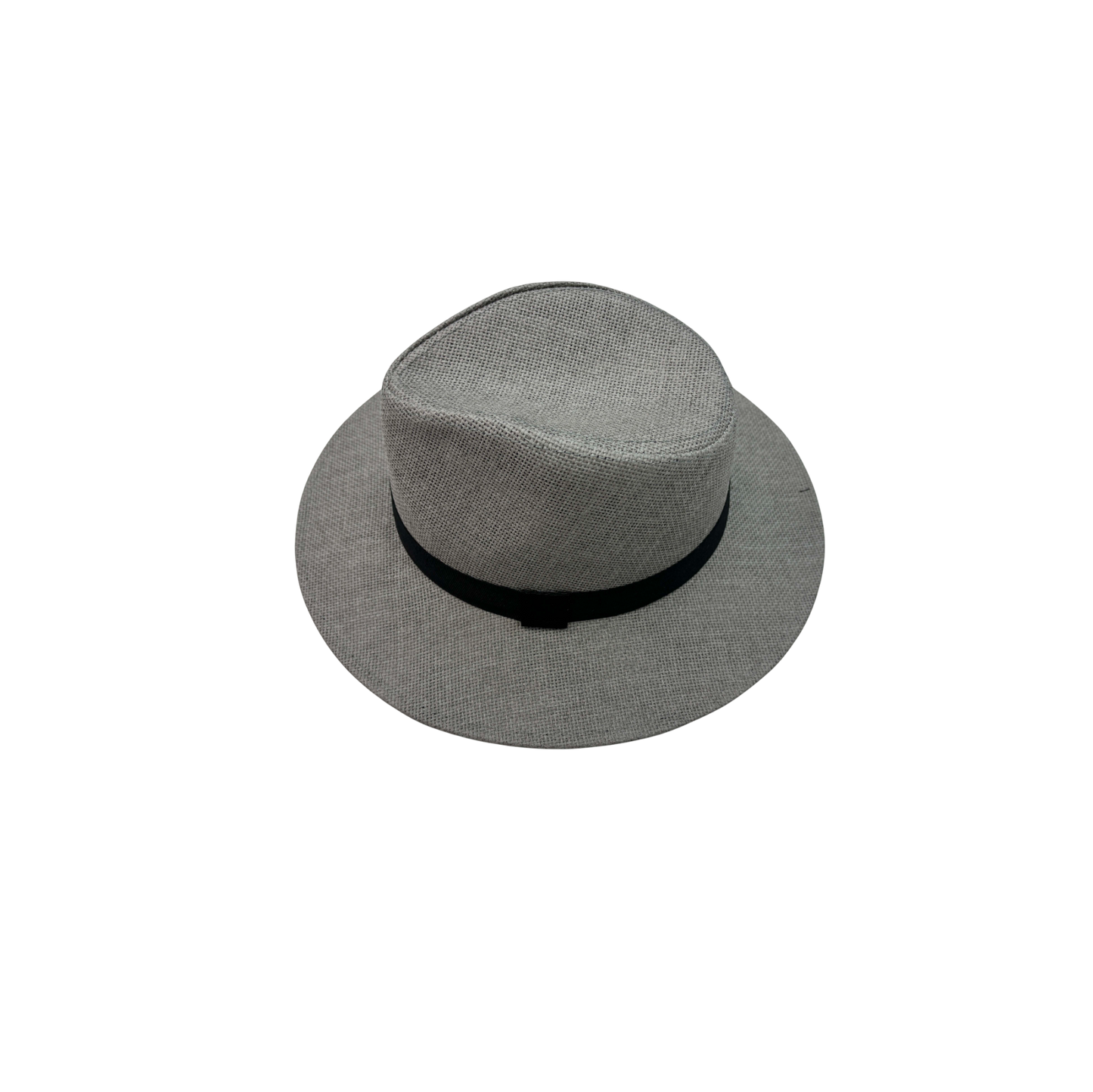 IGO2507374 Classic Black Webbing Trilby Hat