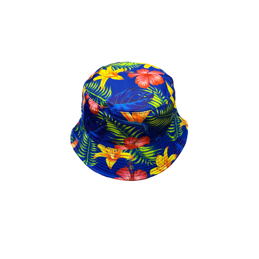 IGO2507400 Colorful Floral Printed Bucket Hat