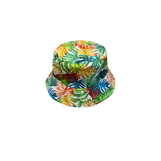 IGO2507404 Colorful Tropical Plant Printed Bucket Hat