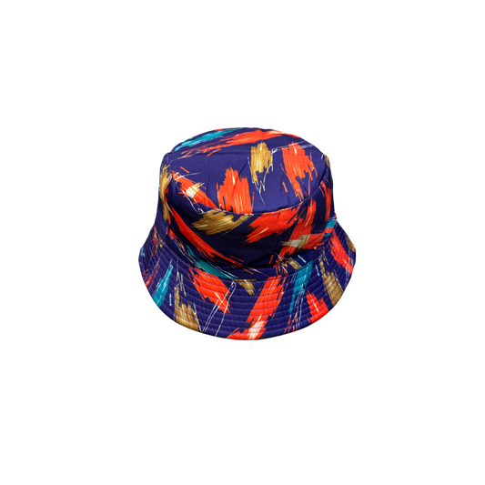 IGO2507406 Abstract Brush - Stroke Printed Bucket Hat