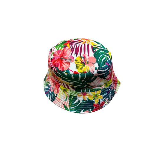 IGO2507414 Tropical Colorful Floral Printed Bucket Hat