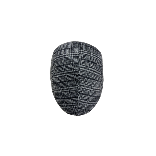 IGO2507427 Classic Plaid Vintage Flat Hat
