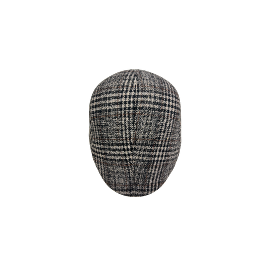 IGO2507436 Basic Classic Plaid Pattern Flat Cap