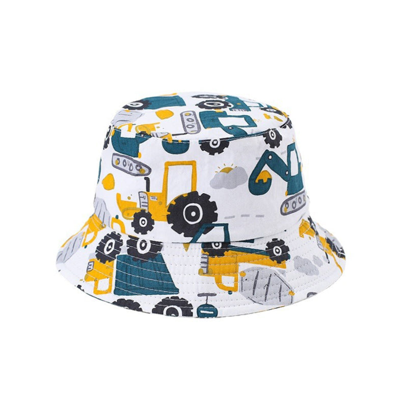 IGO2508340 Engineering Vehicle Printed Bucket Hat
